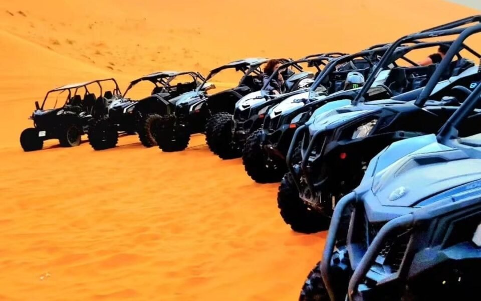 Buggy adventure on the dunes